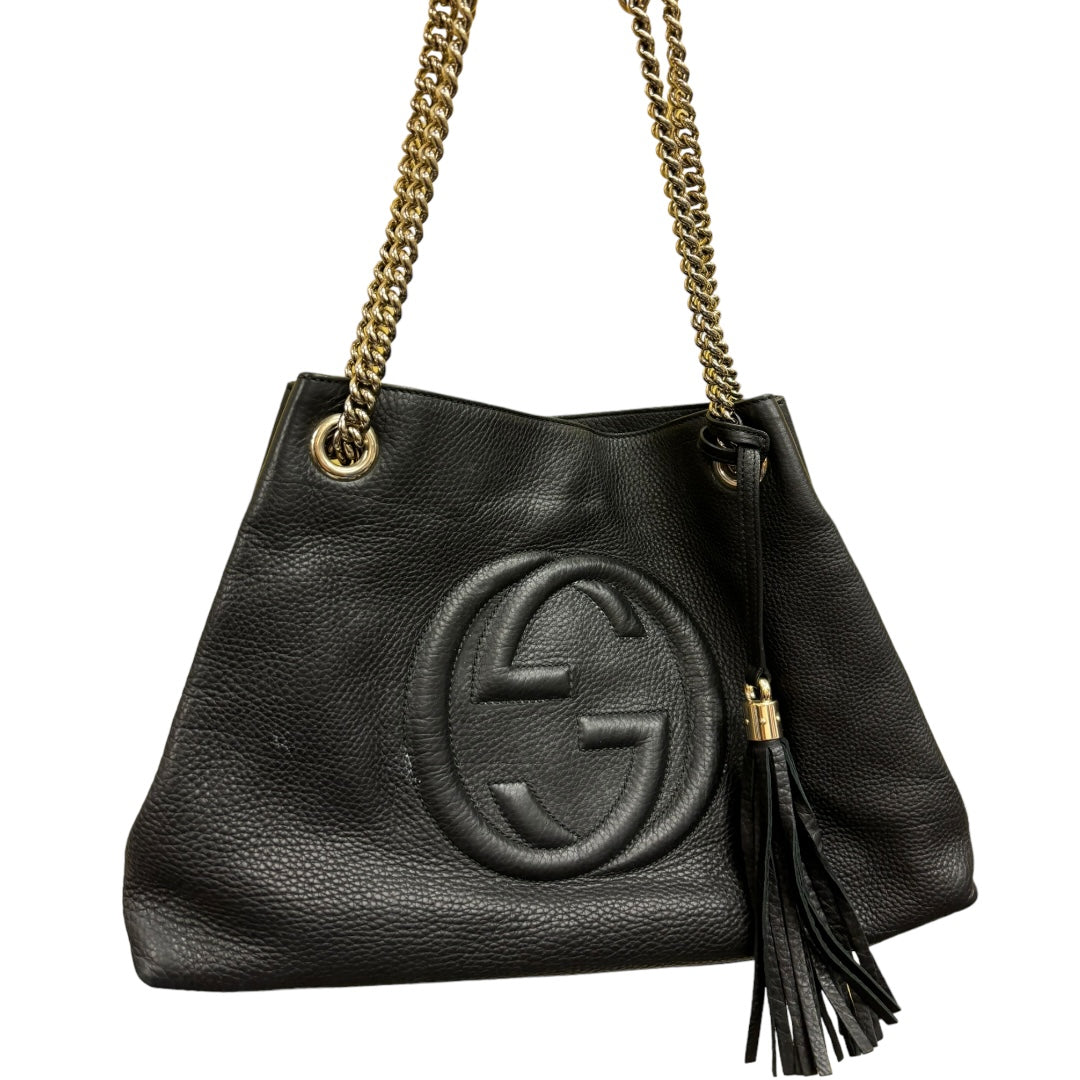 Black gg purse sale