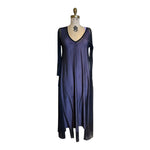 Load image into Gallery viewer, Maison Marie Saint Pierre Navy+Violet Dress, Extra Small
