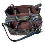 Load image into Gallery viewer, Coach Black + Bronze Purse
