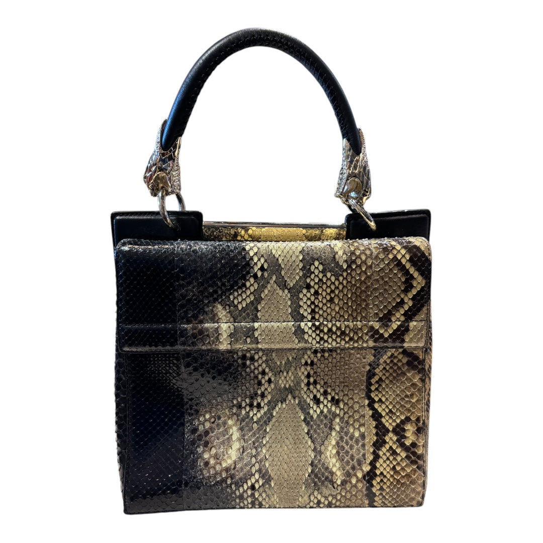 Roberto Cavalli Python Purse